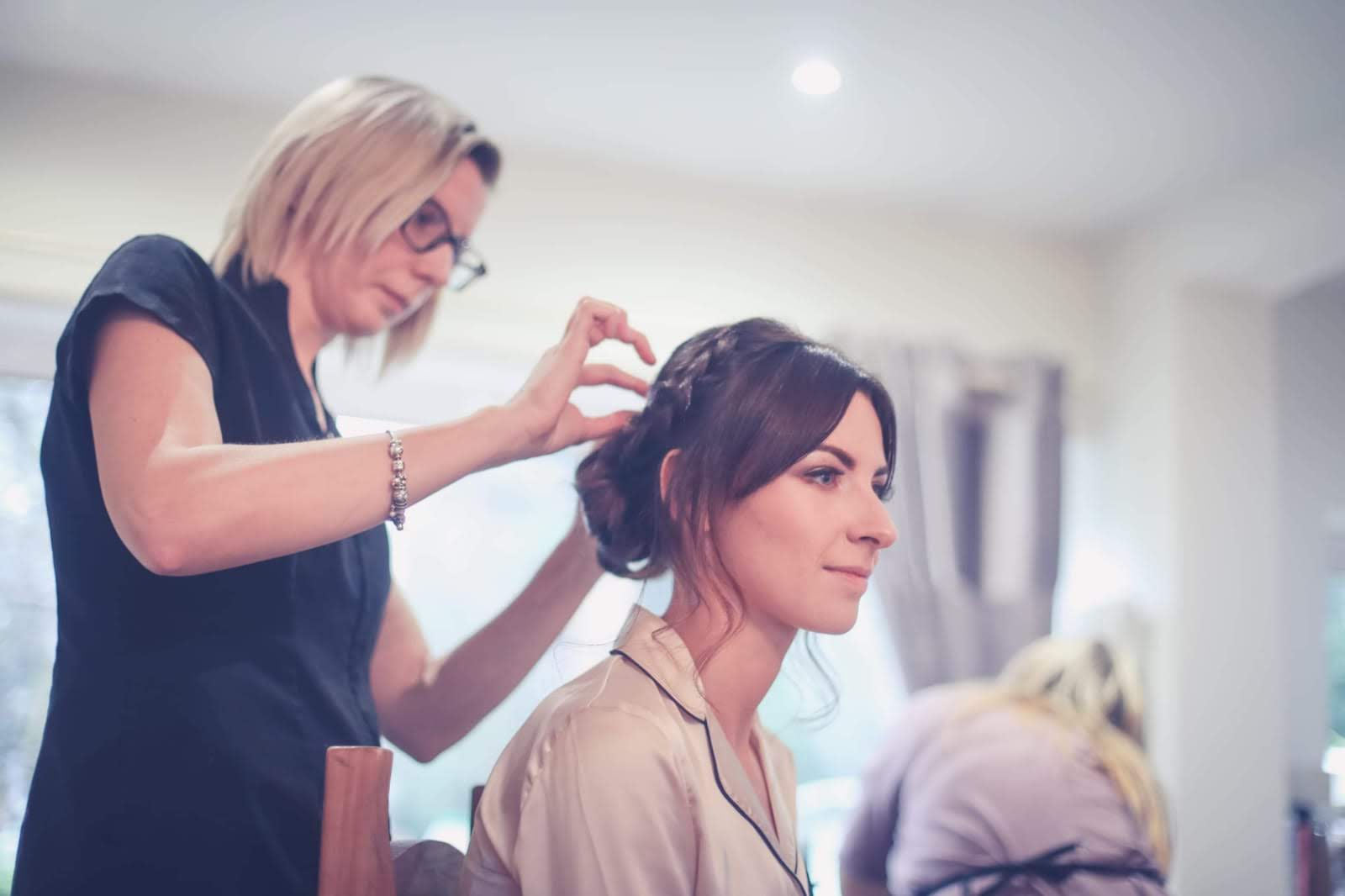 Mobile wedding hair shop stylist near me